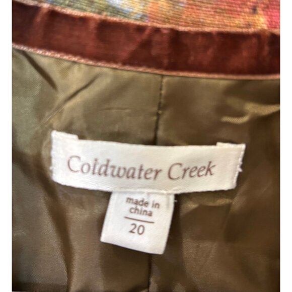 Coldwater Creek Lined Jacket size 20 - Picture 7 of 12